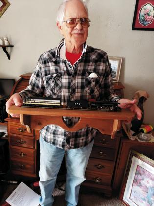 Trains and model trains a life-long hobby for Marvin Shiever