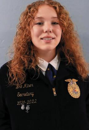 Billings School News:  Senior to receive State FFA Degree in May