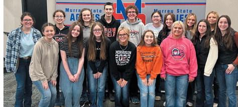 Morrison FFA students compete at Kellyville Speech Contest, Murray State Interscholastic