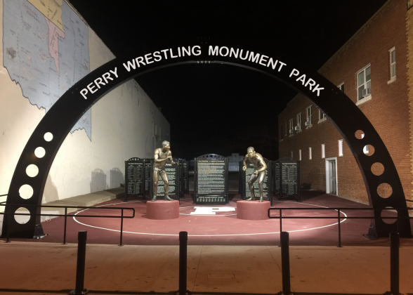 Wrestling  Monument