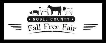 Noble County Fall Free Fair deadline