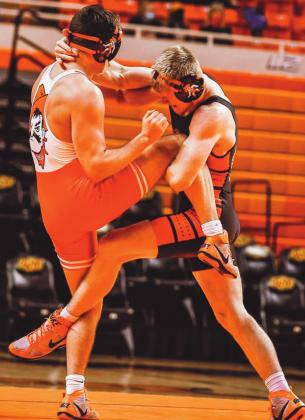 Cowboy Wrestling looks prepared for season opener after orange and black ranking matches