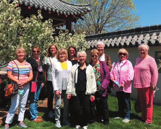 Members attending the trip were: Suzanne Voise, Gina Bolay, Marilynn Voise, Marilyn Branen, Dian McGuar, Norma Jerome, Patti Sylvester, guest Mollye Henley, Cindy St.Clair and Kim Sheets.