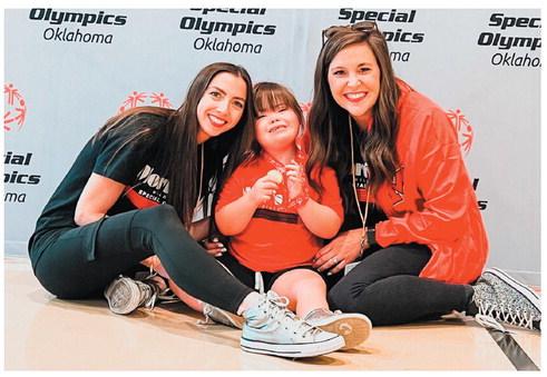 Above, is a photo from one of Morrison’s athletes from last year’s Special Olympics, Mattie Ward. She is in 1st grade this year.