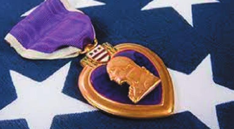 Honoring Purple Heart Day Aug. 7 Oklahoma, City of Perry Purple Heart state, city