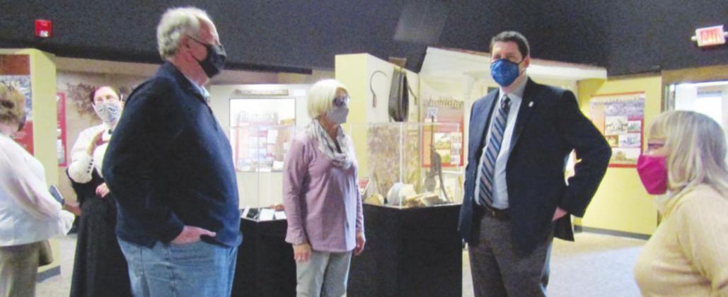 OHS Executive Director visits Perry’s Cherokee Strip Museum