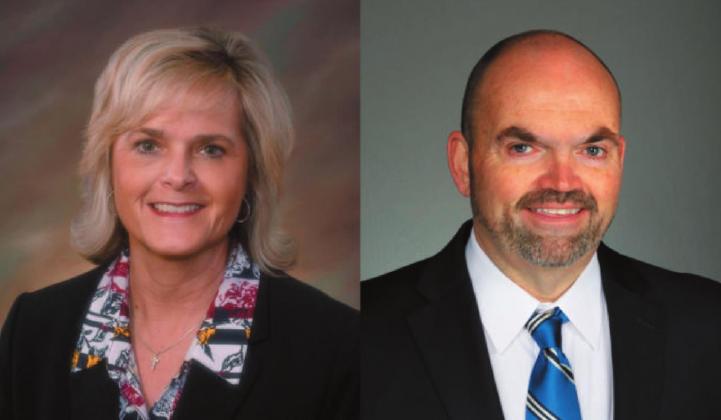 Shawnee Public Schools Superintendent April Grace and Peggs Public Schools Superintendent John Cox have formed committees to run for state superintendent of public instruction as Republicans in 2022.