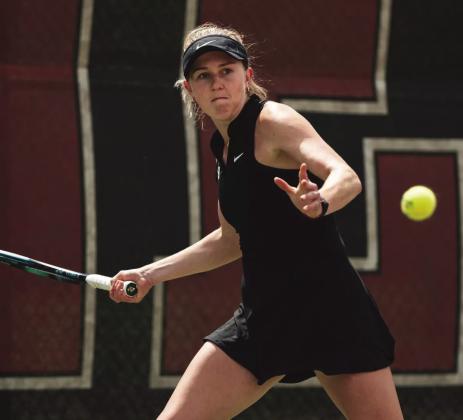Women’s Tennis wraps regular season with comeback win at TCU