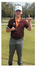 PHS senior, Garret George took 1st place at the Cleveland High School golf tournament on Tuesday, April 9.