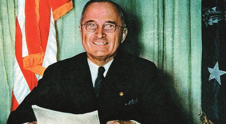 Harry Truman delivers first-ever presidential speech on TV