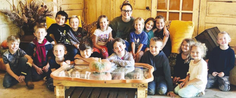 C-D Public Schools First grade students attended on a field trip to Rustic Roots in Lamont