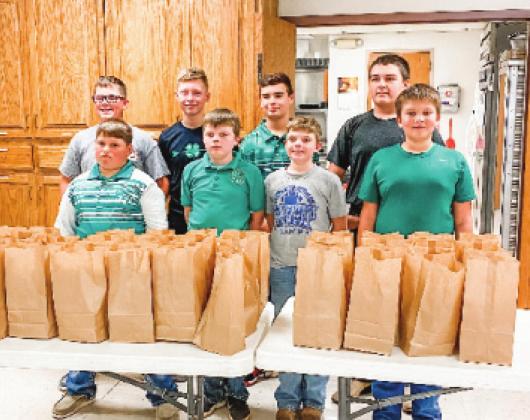 Covington-Douglas 4-H recently served taco soup, cornbread, chips, and cookies to the Perry Soup Kitchen.