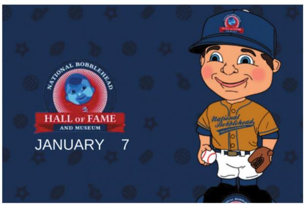 Friday, January 7 is National.. Bobblehead Day