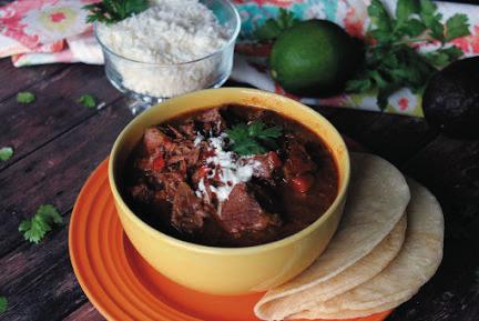 slow cooker (Mexican beef stew)