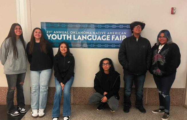 Frontier Public Schools news: Otoe Language class travels to youth language fair in Norman