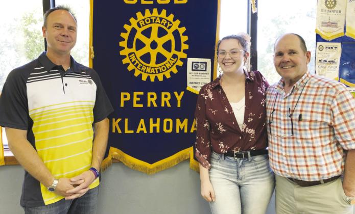 RYLA representatives guest speakers at Monday Rotary meeting