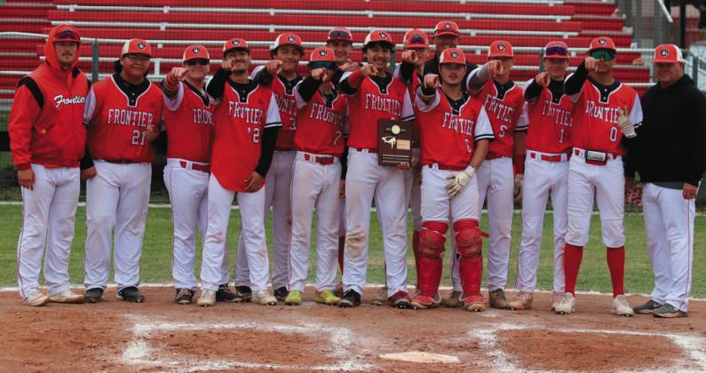 Frontier Public Schools recently hosted baseball districts.
