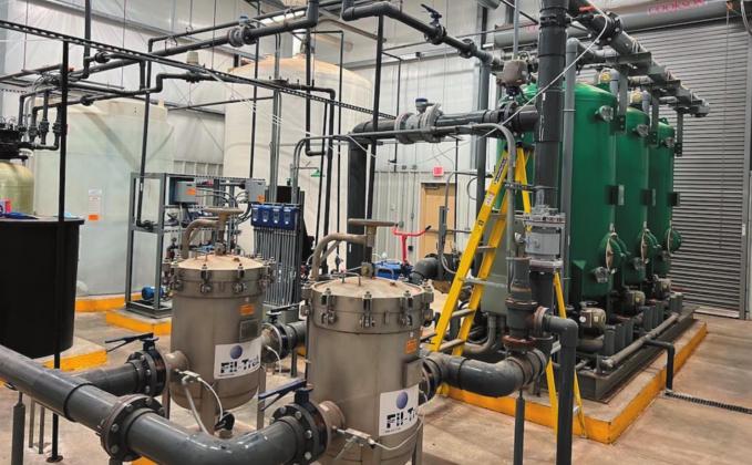 The city of Hollis built a water treatment plant in 2019 to resolve its issues with high nitrate levels.