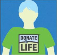 Friday, April 26th is National Donate Life Blue and Green Day