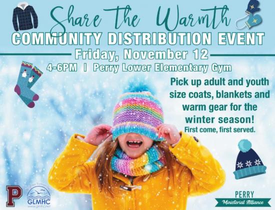 Public invited to attendcommunity Coat Drive distribution event Nov. 12 Operation Blessing Holiday Meal Boxes donations continue