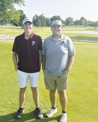 PHS junior, Holden Moxley and senior, Caleb Maly qualified for the state golf tournament.